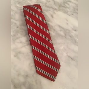 Brooks Brothers Tie Red w/ Navy Stripe